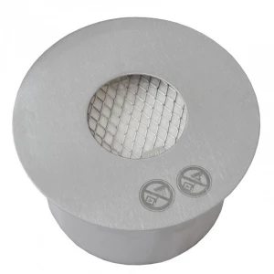 Round stainless steel bioethanol burner
