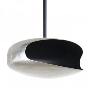 Hein and Haugaard UFO-60 Round-beamed, high-flame bio fireplace in steel