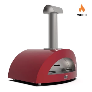 Moderno 5 Pizze Red - Wood Fueled Pizza Oven