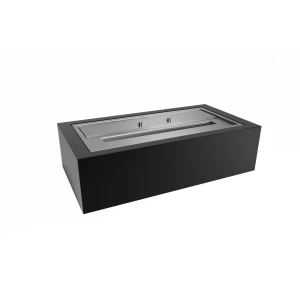 Bio fireplace burner to place inside a traditional fireplace
