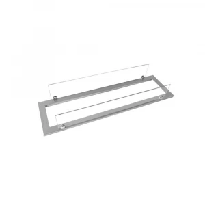 Steel frame with glass for 600 mm braender