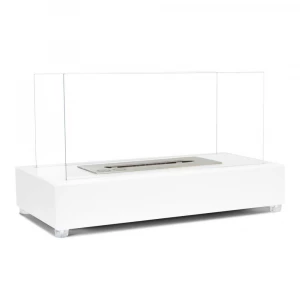 Lambeth White - Small Tabletop Bio Fireplace