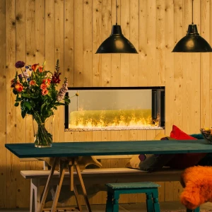 Faber e-BoX 1000-450 ST water vapour opti-myst fireplace