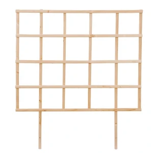 Raised bed trellis natural S