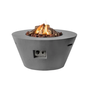 Happy Cocooning Cone Fire Table Anthracite