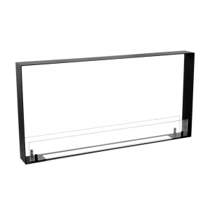 Foco Two 1000 Ultra Slim - 2-sided built-in bioethanol fireplace