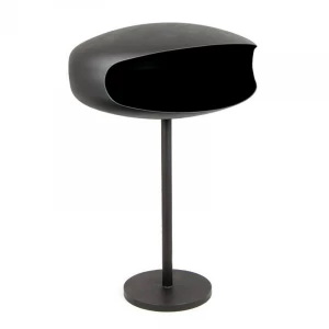Black, freestanding biofire UFO-60 from Hein & Haugaard