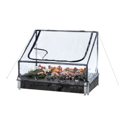 Low Greenhouse (40/70 x 115 x 76 cm), a compact greenhouse designed to offer optimal growing conditions for plants in smaller sp