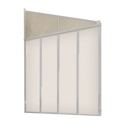 Feria Sidewall 3 - White | Buy Addition Feria Sidewall 3 in white, designed to provide wind and sun protection and enhance privacy when used with a Feria patio cover.