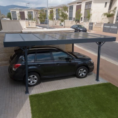 Carport Palma 5000, a durable and spacious structure designed to shelter vehicles while enhancing your property with a modern lo