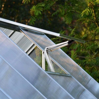 Automatic greenhouse vent opener from Canopia – compatible with all roof-vented greenhouses