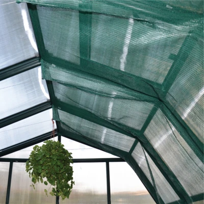 Canopia Shade Cloth Kit with 10 Plant Hangers – UV-Resistant Screen for Greenhouses (230 × 265 cm)