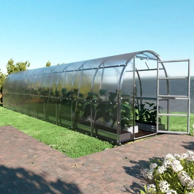 Baumera KLASIKA Slim Greenhouse 2 m Wide Baumera KLASIKA Slim greenhouse with galvanised steel frame and polycarbonate glazing