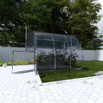 Baumera KLASIKA Easy greenhouse with galvanised steel frame and polycarbonate glazing
