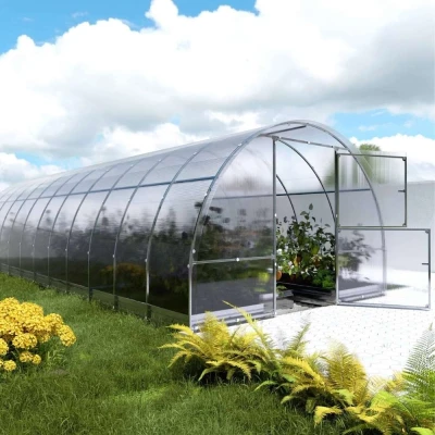 Baumera KLASIKA Easy greenhouse with galvanised steel frame and polycarbonate glazing