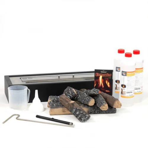 Bioethanol Fireplace DIY package to convert existing fire Bioethanol Fireplace Insert Package - 65 cm