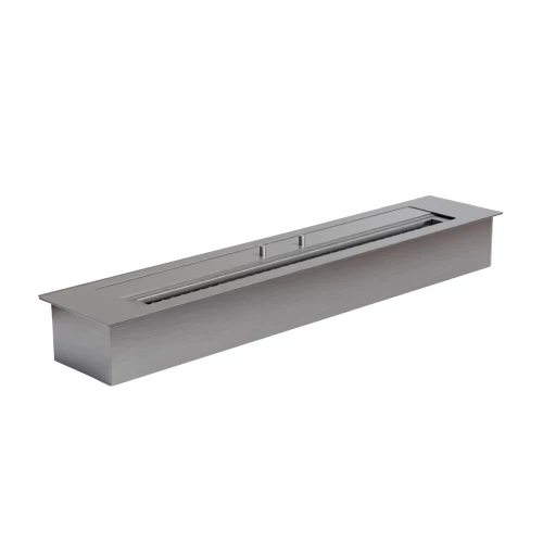 3,5L bioethanol burner in steel. Up to 7,5h burning. 3,5L burner produced in stainless steel