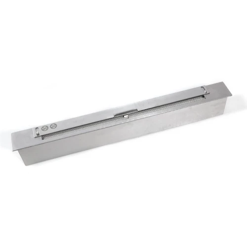 80cm slimline burner in steel Burner in a slimline model - 80 cm