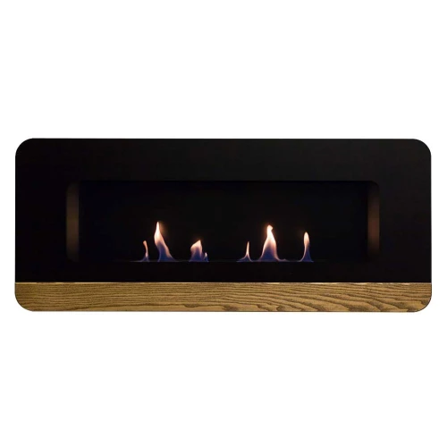 Cora Duo Black - Nordlys Denmark Nordlys Denmark - Cora Duo Black wall-mounted bioethanol fireplace