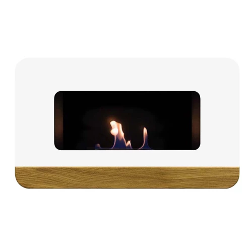 Cora Uno White - Nordlys Denmark Cora Uno White wall-mounted bioethanol fireplace from Nordlys Denmark