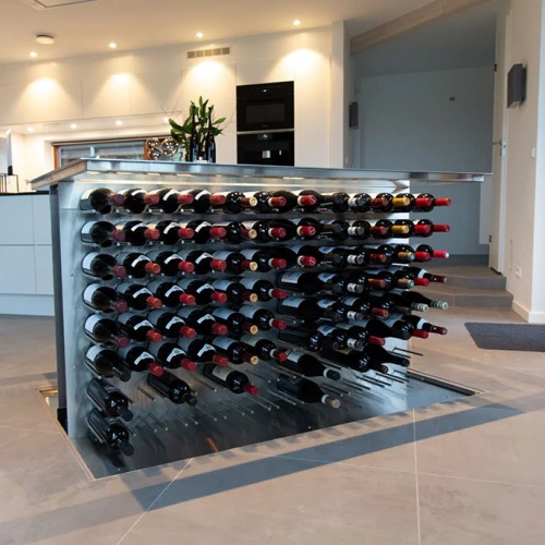 200 bottles wine cellar in floor Vinorage wine cellar 200 bottles