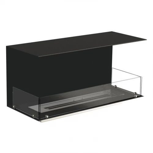 Foco Three 1000 - 3-sided bioethanol fireplace Foco Three 1000 bioethanol fireplace with three open sides for a panoramic flame view.