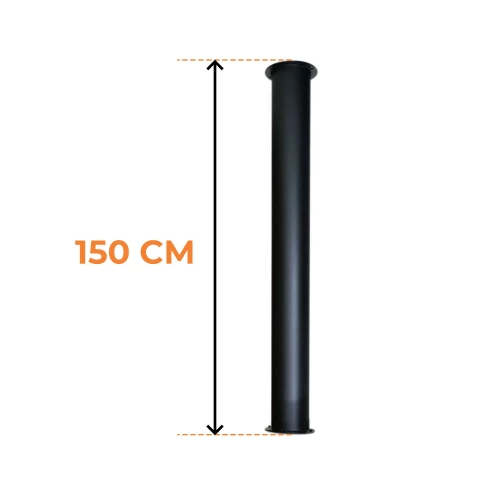 ScandiFlames Toronto Mounting Pipe 150 cm ScandiFlames Toronto Mounting Pipe 150 cm