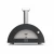 Alfa Forni Moderno 3 Pizze Grey wood-fueled pizza oven.