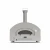 Futuro 2 Pizze Silver Black - Hybrid fueled Pizza Oven