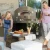 Futuro 2 Pizze Silver Black - Hybrid fueled Pizza Oven