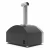 Futuro 4 Pizze Silver Black - Hybrid fueled Pizza Oven