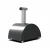 Alfa Forni Moderno 2 Pizza Grey Hybrid pizza oven using gas and wood.