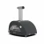 Alfa Forni Moderno 2 Pizza Grey Hybrid pizza oven using gas and wood.