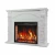 Artiflame Alioth AF28S Electric Fireplace - White