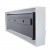 Large White Bio Fireplace for Wall Mounting