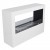ScandiFlames Lansing L - White Bioethanol Fireplace