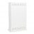 White freestanding ethanol fireplace  - 100 cm wide