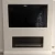 One-sided built-in fireplace insert
