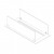 Built-in profile - 45 cm