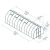 Bella 8×24 ft. Greenhouse by Canopia with twin-wall polycarbonate panels and silver aluminium frame