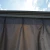 Grey gazebo curtain set installed on Canopia Palermo 3600