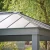 Canopia Dallas 12×16 ft. gazebo with opaque roof and anthracite frame