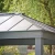 Canopia Dallas 4300 12×14 ft. gazebo with opaque roof and anthracite frame
