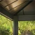 Canopia Dallas 4300 12×14 ft. gazebo with opaque roof and anthracite frame