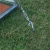 Anchoring kit for Canopia greenhouse – metal ground fixings and mounting hardware on white background