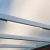 Canopia LED Lighting System mounted inside greenhouse with aluminium profile and soft diffused light