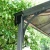 Palermo 10×10 ft. grey gazebo by Canopia with UV-resistant polycarbonate roof panels