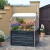 Canopia Plant Inn 4×4 ft. mini greenhouse with raised bed and silver frame