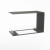 Foco Room Divider 800 hybrid fireplace for built-in installation