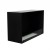 Foco One Medium 1-sided built-in bio fireplace